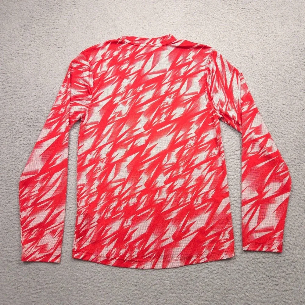 Adidas Miami RedHawks Love and Honor Long Sleeve Shirt Men S Climacool NCAA Red